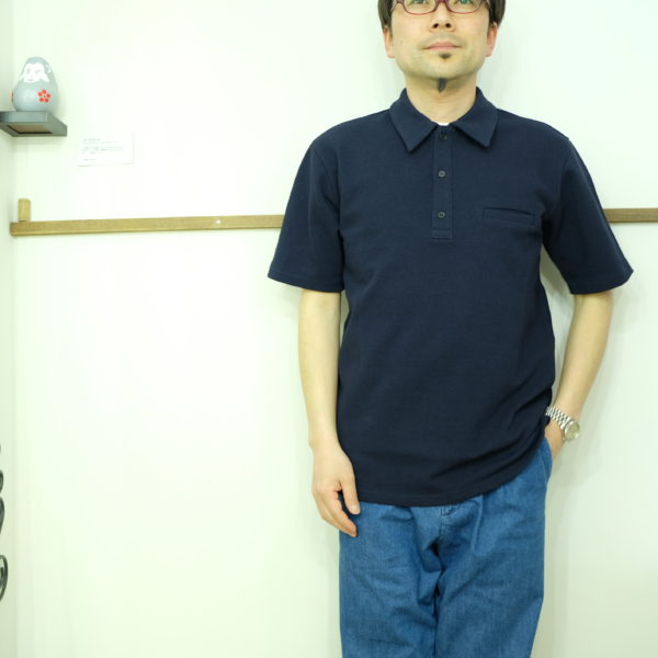 spinner bait　アメリカンドライカノコのポロシャツ