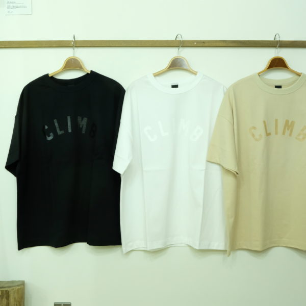 travail manuel 天竺のTシャツ-CLIMB